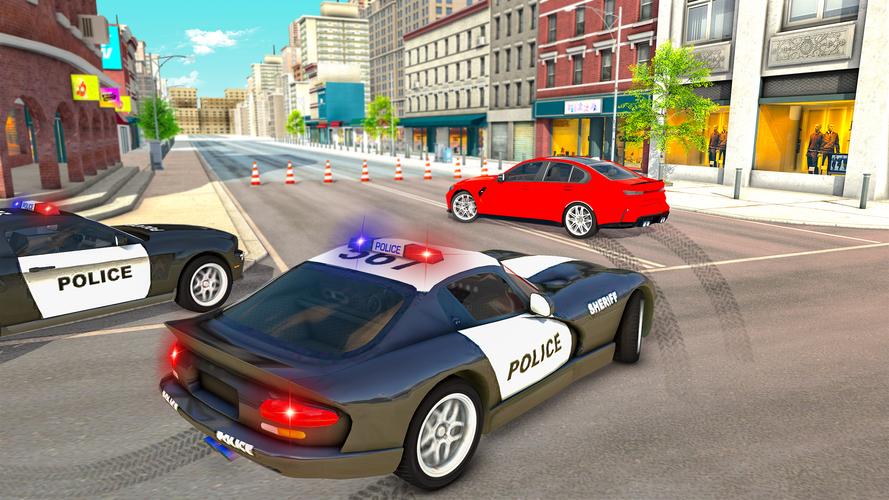 US Police Chase Thieves Games 螢幕截圖 0