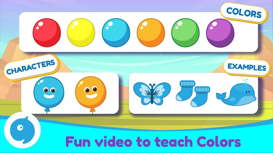 Colors & shapes learning Games 螢幕截圖 3