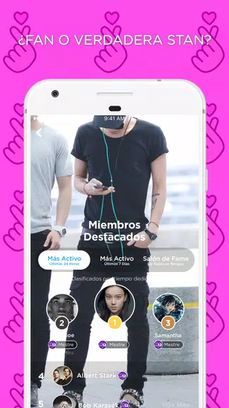 K-Pop Amino en Español 螢幕截圖 3