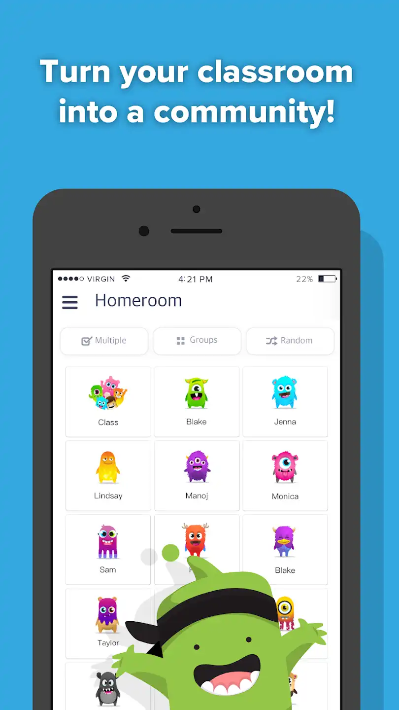 ClassDojo: Escola e Casa Captura de tela 1