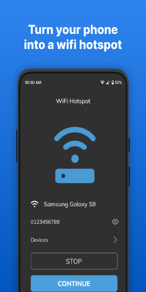 Portable WiFi - Mobile Hotspot ဖန်သားပြင်ဓာတ်ပုံ 0