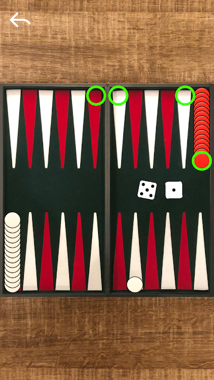 Narde Backgammon 스크린샷 1