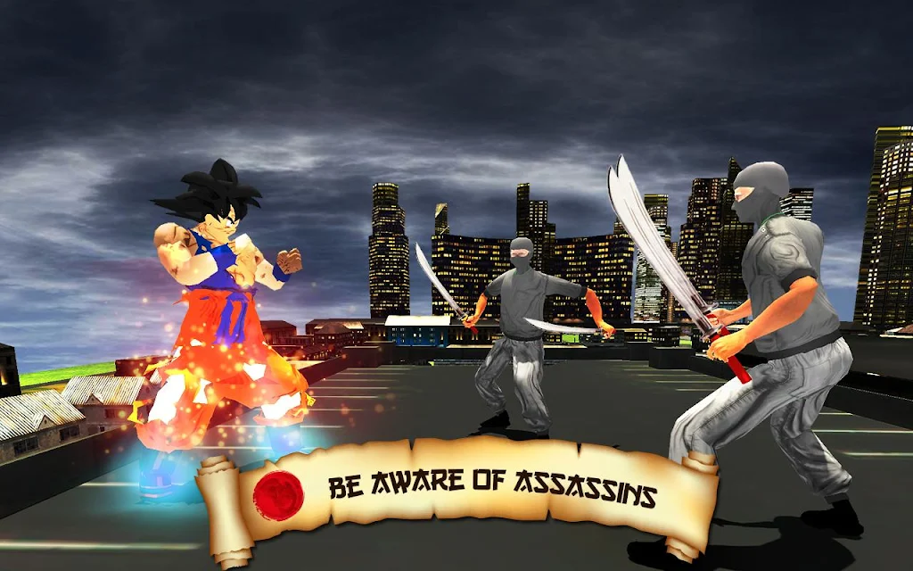 Super Goku Hero Xenoverse Saiyan Battle ภาพหน้าจอ 1