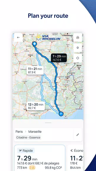 ViaMichelin GPS, Maps, Traffic 螢幕截圖 1