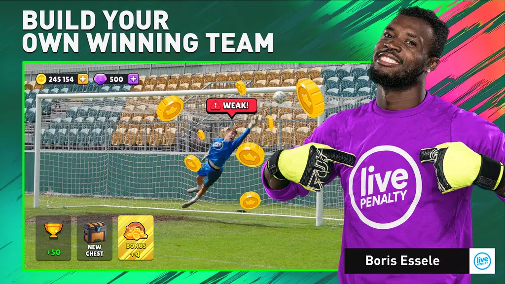 Soccer Penalty: Live Goalie 스크린샷 3