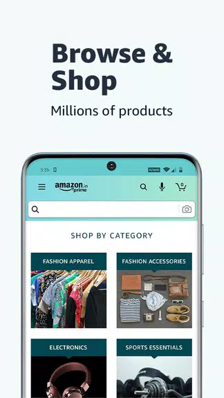 Amazon India Shop, Pay, miniTV スクリーンショット 0