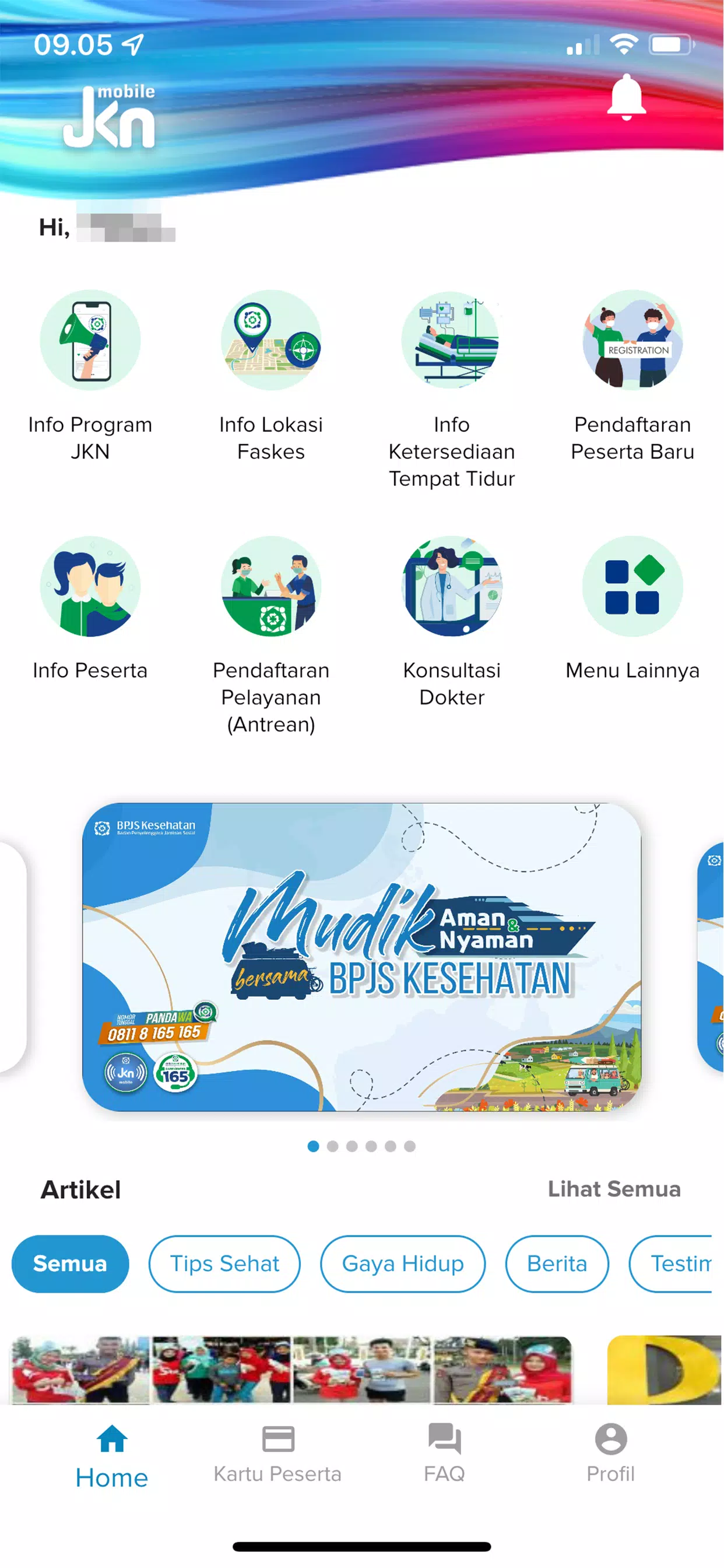 Mobile JKN Tangkapan skrin 2