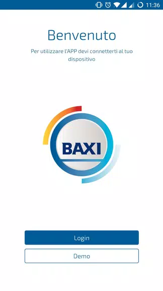 BAXI HybridApp Schermafbeelding 0