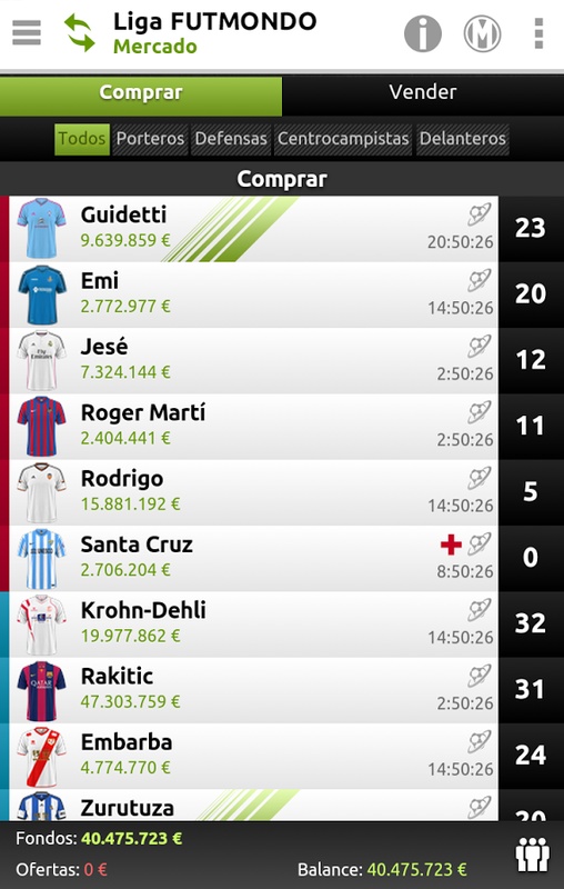 futmondo - soccer manager Captura de tela 1