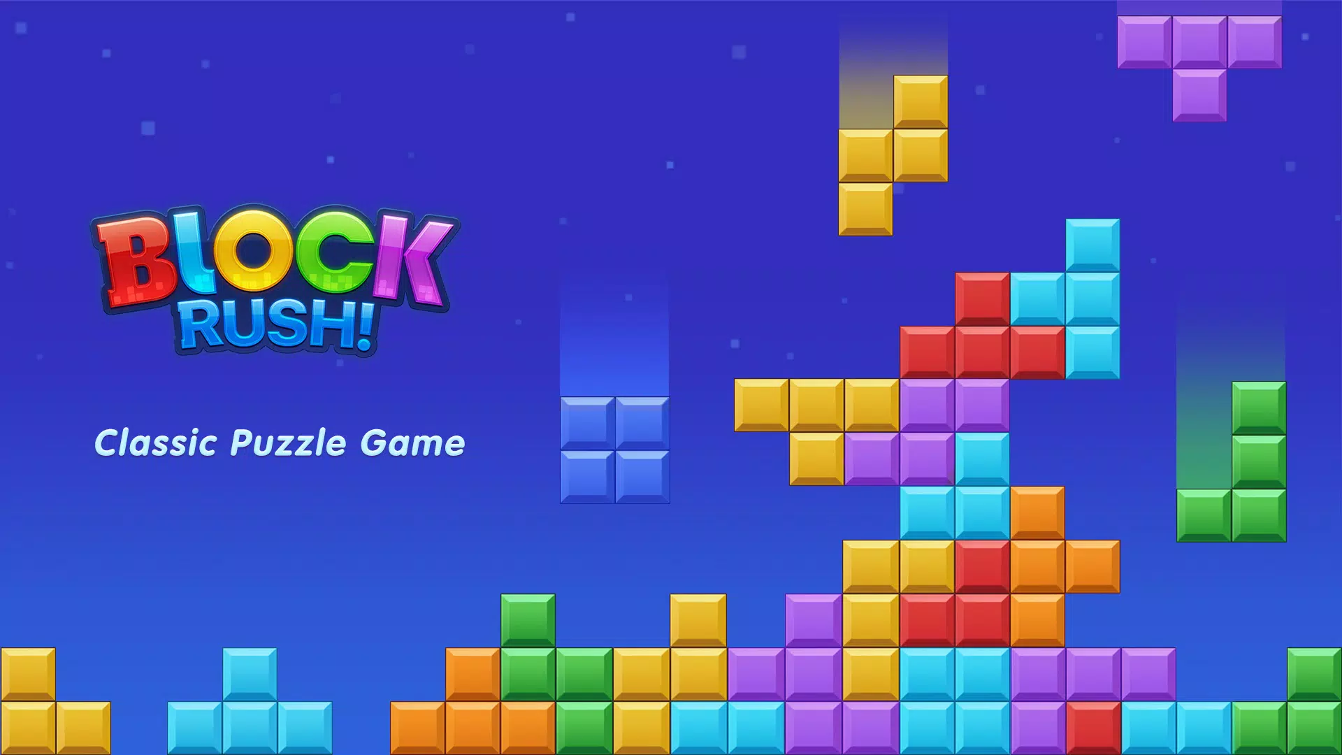 Block Rush - Block Puzzle Game Schermafbeelding 0