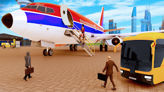 Airplane Game Flight Simulator 스크린샷 0