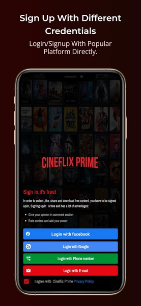 Cineflix Prime: Movies & Shows Ảnh chụp màn hình 1