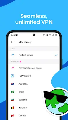 Aloha Browser + निजी VPN Screenshot 1