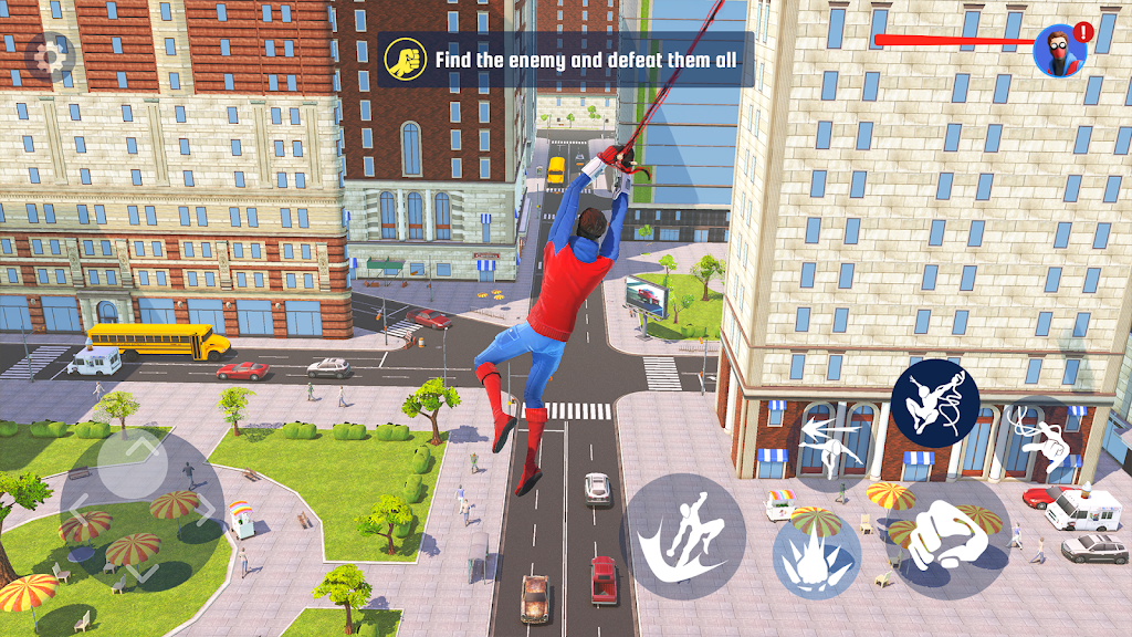 Spider Fighting: Hero Game 螢幕截圖 2