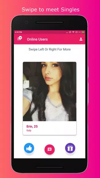 Stranger Chat And Date - Online Random Chat Rooms 스크린샷 1