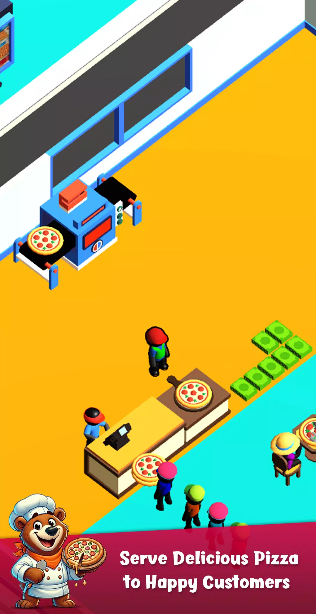 Bear Pizza Maker:Cooking Games 螢幕截圖 0