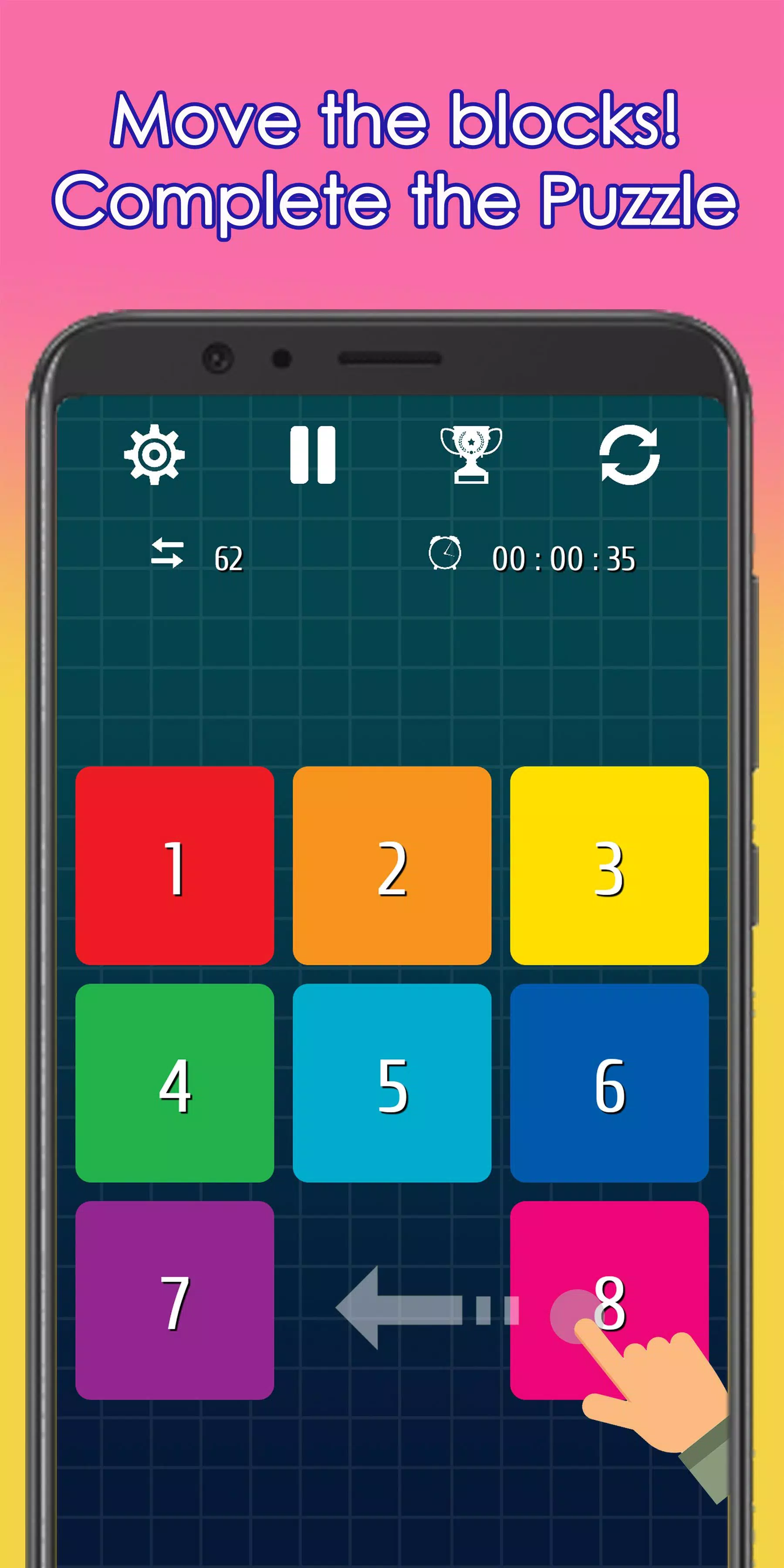 15 Puzzle -Fifteen Puzzle Game 螢幕截圖 0