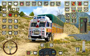 Indian Truck Offroad Cargo 3D স্ক্রিনশট 1