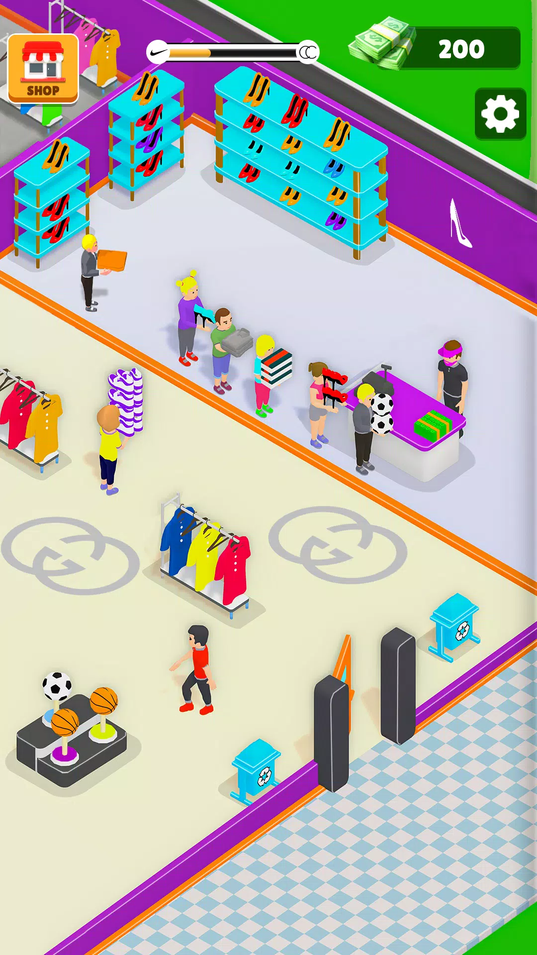 Outlet Store 3d – Tycoon Game スクリーンショット 3