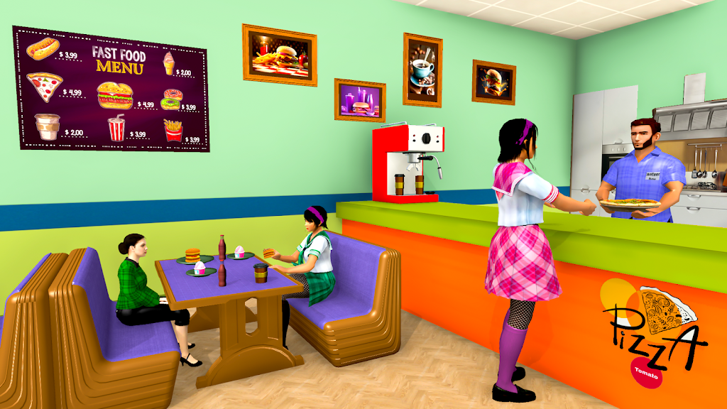 High School Girl Simulator 3D Ekran Görüntüsü 1