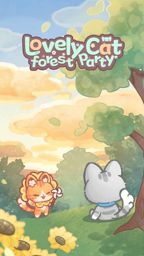 Lovely Cat: Forest Party Ảnh chụp màn hình 1