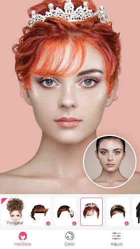 Hairstyle Changer - HairStyle Скриншот 2