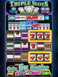 Triple Slots -Multi 6x Machine 螢幕截圖 2