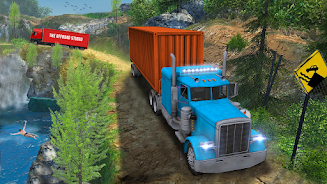 Euro Cargo Truck Driver Sim 3D ဖန်သားပြင်ဓာတ်ပုံ 2