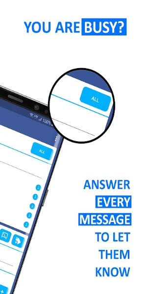 AutoResponder for Messenger स्क्रीनशॉट 1