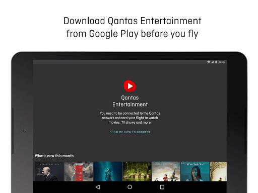 Qantas Entertainment ဖန်သားပြင်ဓာတ်ပုံ 3