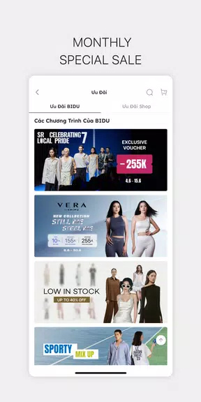Schermata BIDU - Fashion & Shopping 2