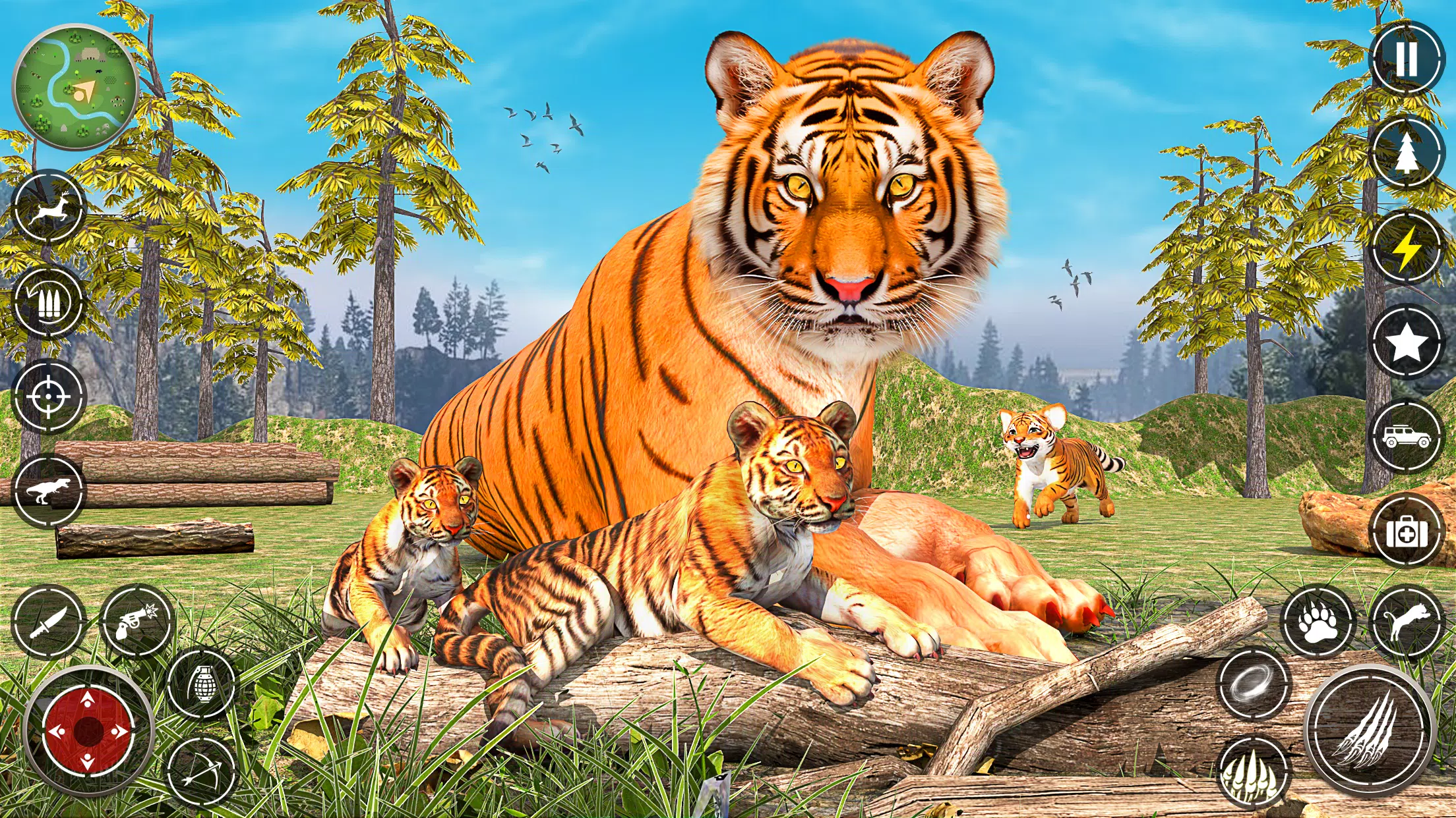 Schermata The Tiger Family Simulator 3D 3