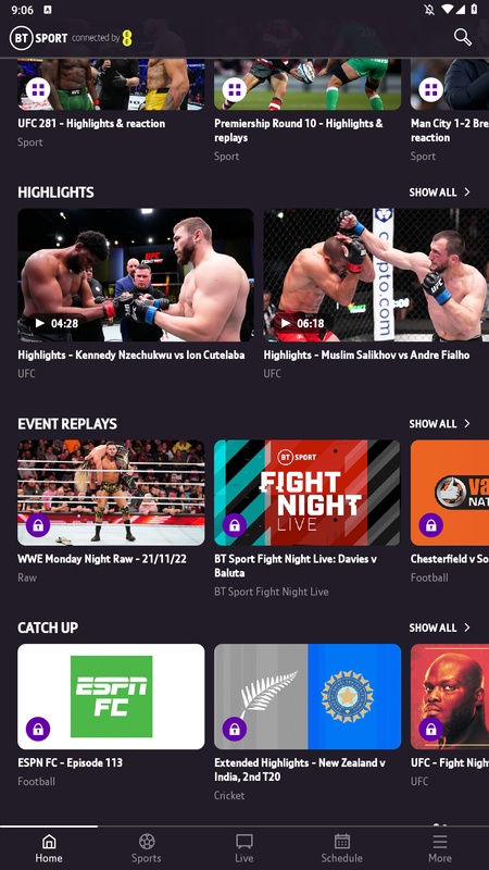 TNT Sports: News & Results应用截图第1张