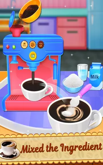 My Cafe - Coffee Maker Game Скриншот 2