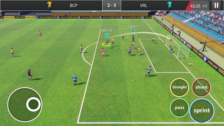 Dream Football League Soccer ဖန်သားပြင်ဓာတ်ပုံ 2