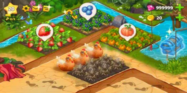 Island Hoppers: Jungle Farm ဖန်သားပြင်ဓာတ်ပုံ 1