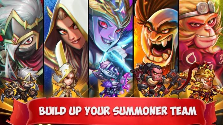 Epic Summoners: juego inactivo Captura de pantalla 0