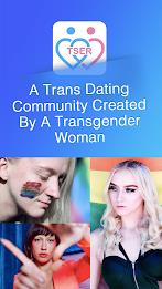 Tser: Transgender Dating Chat スクリーンショット 0