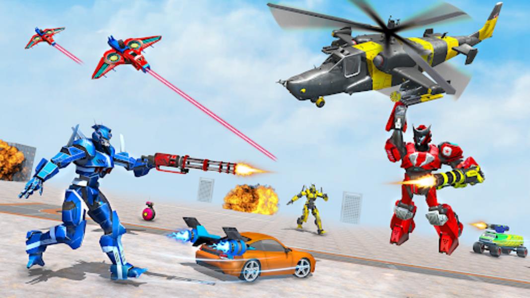 Army Robot Car Game:Robot Game ဖန်သားပြင်ဓာတ်ပုံ 1