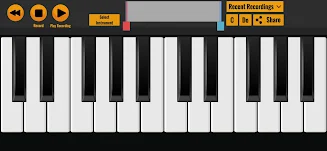 Virtual Piano ภาพหน้าจอ 1