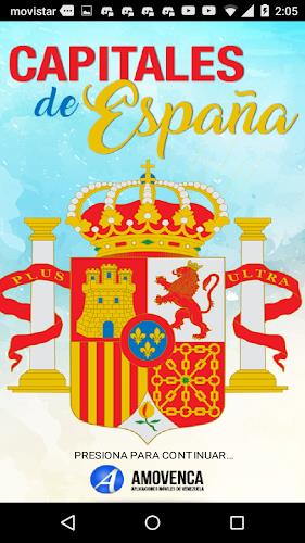 SPAIN - Capital Cities Game Zrzut ekranu 0