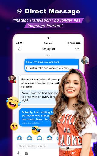 Facecast -  Live Video Chat & Meet ဖန်သားပြင်ဓာတ်ပုံ 3