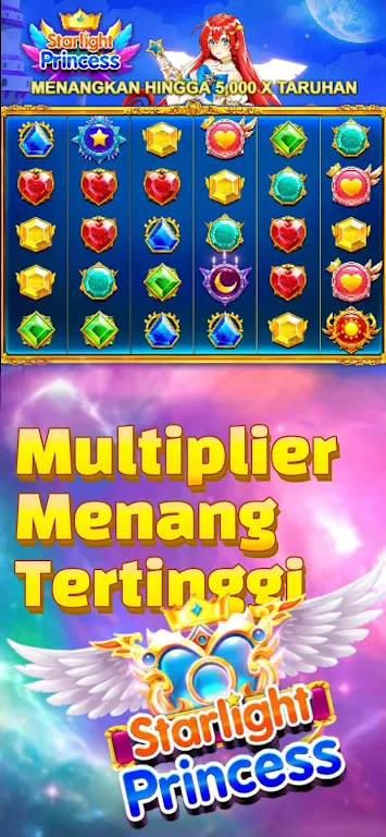 Starlight Princess Slot Demo Captura de pantalla 2