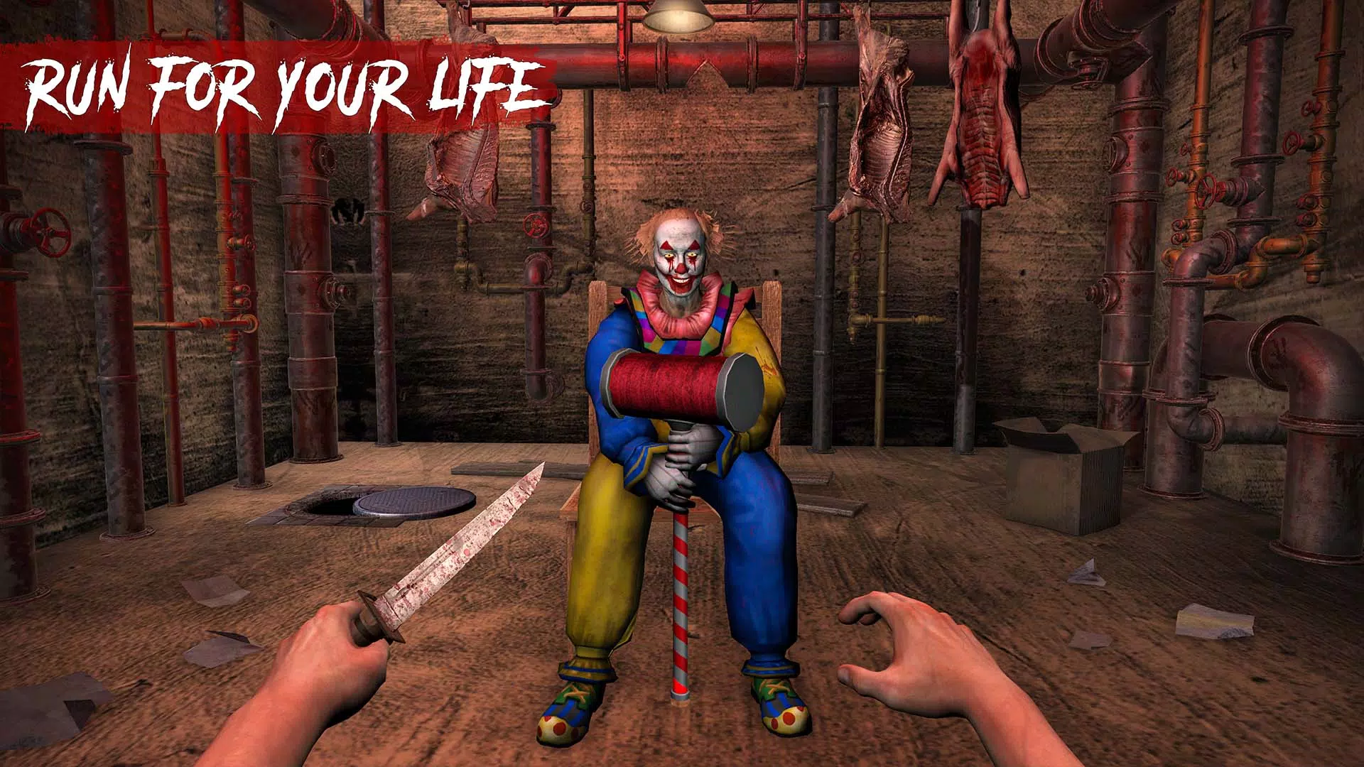 Scary Clown - Horror Game 3D 螢幕截圖 2