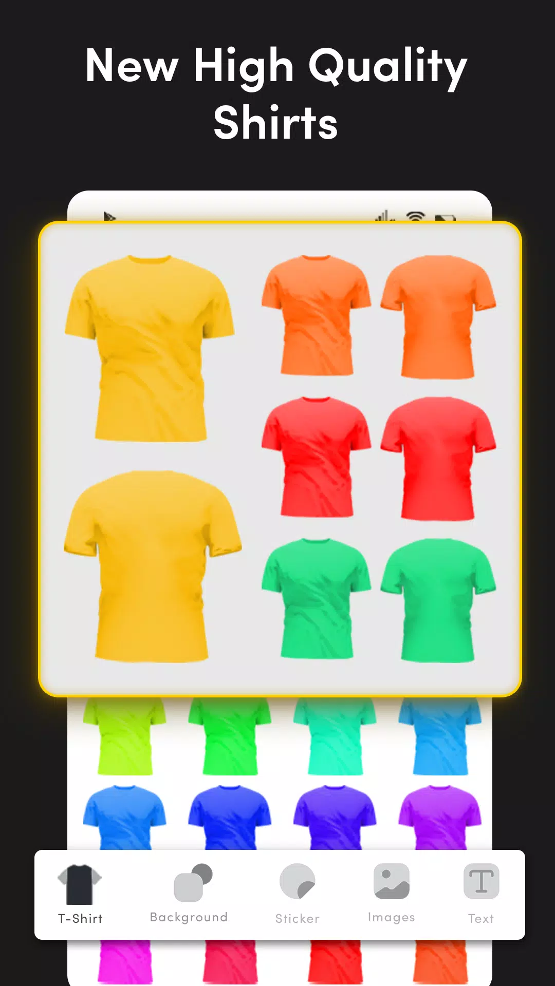 T Shirt Design Maker – YoShirt ภาพหน้าจอ 2