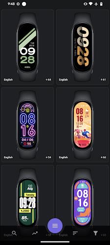 Schermata Mi Band 8 Watch Faces 1