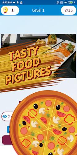 Guess food games Captura de pantalla 3