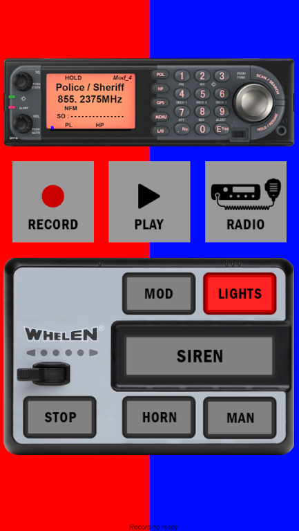 USA Siren Radio Sound Effects Screenshot 0