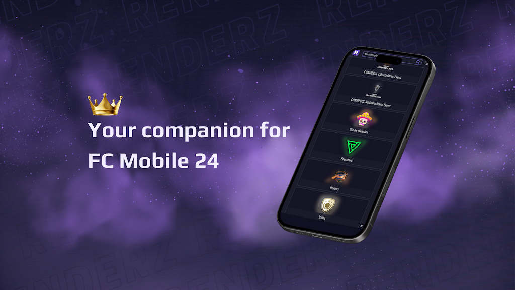 RenderZ: FC Mobile 24 Database 螢幕截圖 1