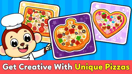 Timpy Pizza Kids Cooking Games Captura de pantalla 0